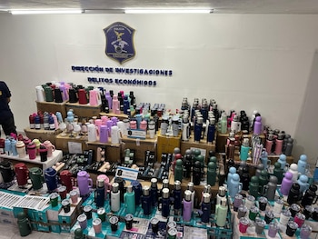 Todos los objetos incautados eran