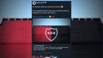 Newell´s bautizó a una de