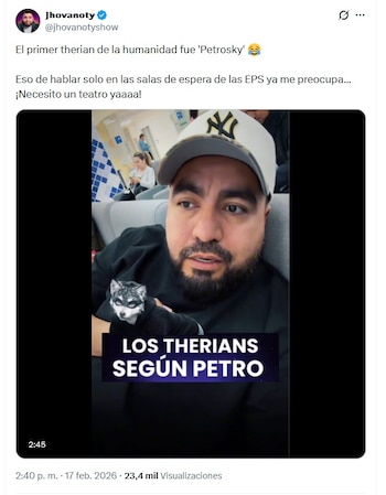 El comediante colombiano se refirió