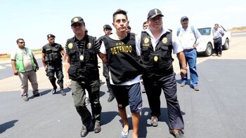 Gerald Oropeza salió en libertad