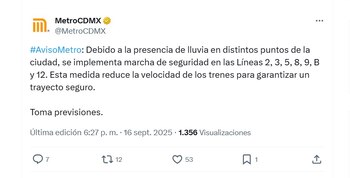 (X/ @MetroCDMX)