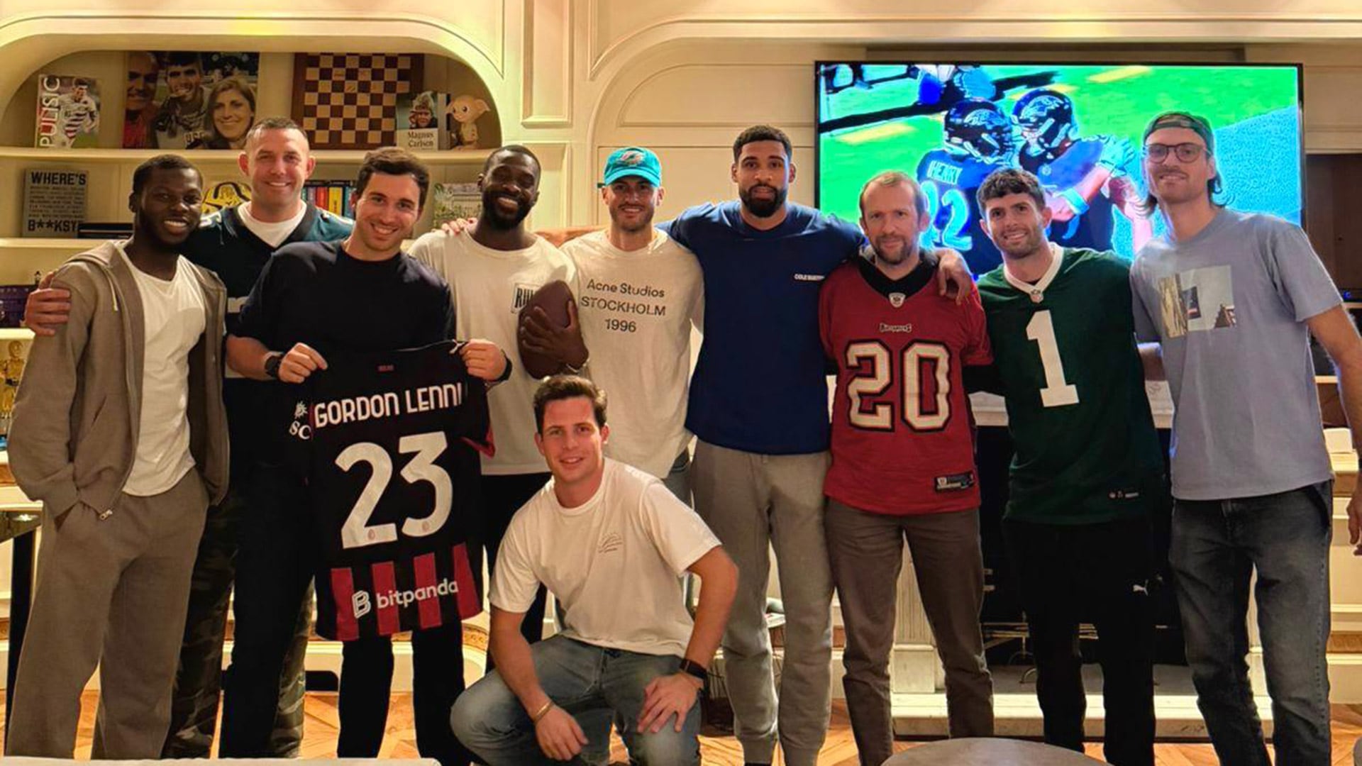 Entre los clientes de Cannavale hay futbolistas y tenistas