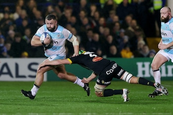 Intento de placaje en un