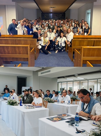 El presidente electo Abelardo de la Espriella y sus ministros participaron en un encuentro religioso previo al inicio del nuevo Gobierno - crédito @delaespriella_style/Instagram