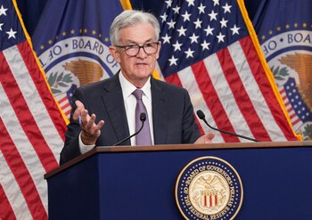 Jerome Powell, presidente de la