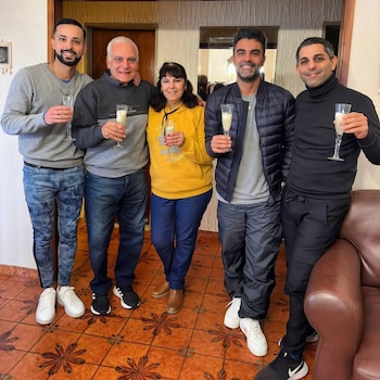 Claudio Brusca junto con su