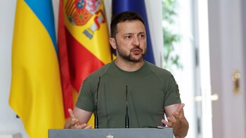 Zelenski informa que actualmente la