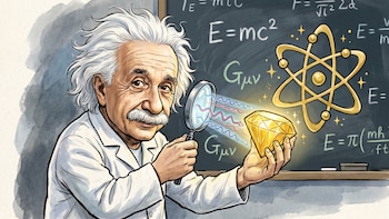 Qué tiene que ver el color del oro y su resistencia a oxidarse con la teoría de la relatividad de Einstein