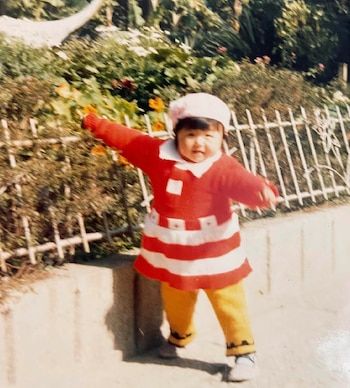 Karina Gao, cuando aún era