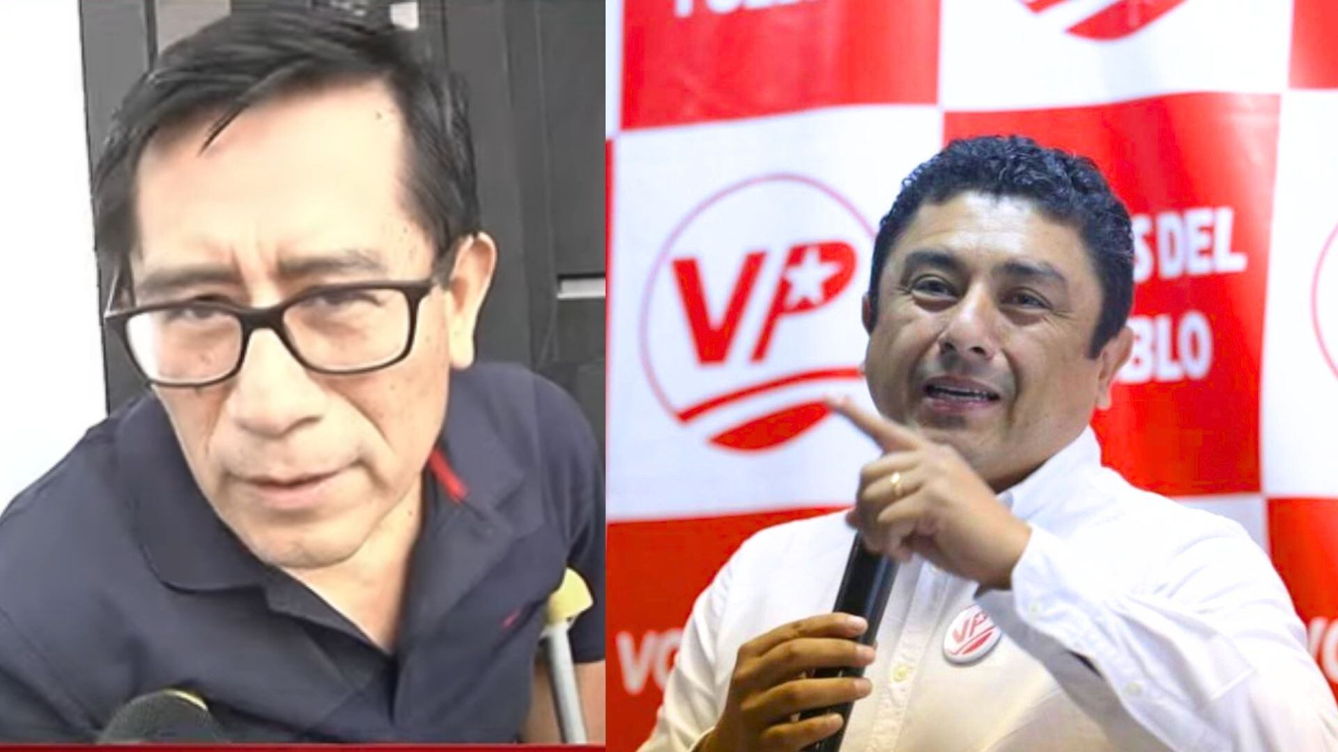 Afectado por afiliación indebida gasta miles de soles para probar que su firma fue manipulada en la inscripción al partido Voces del Pueblo, de Guillermo Bermejo | Foto captura: 24 Horas