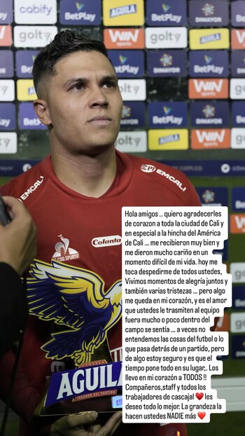 Este fue el mensaje de