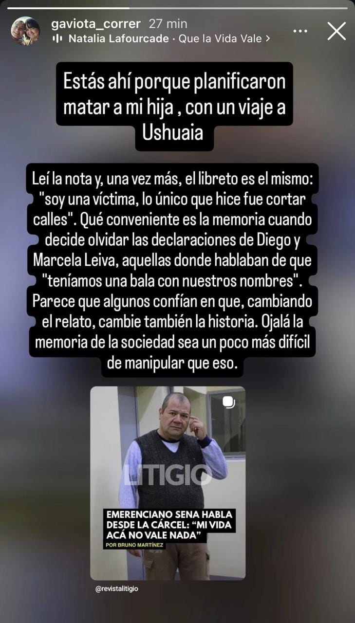 La publicación de Gloria Romero