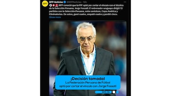 Jorge Fossati no va más