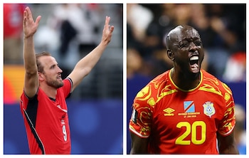 El duelo de goleadores entre Harry Kane por inglaterra y Yoanne Wissa por RD Congo será uno de los más destacados en el duelo entre los "Tres Leones" y los "Leopardos"-crédito Bernadett Szabo - John Sibley/REUTERS