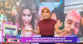 Magaly Medina habla del viaje