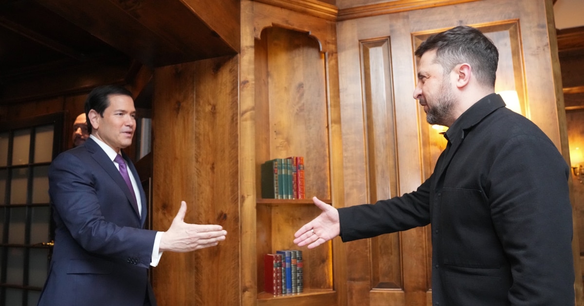 Zelensky y Rubio buscan soluciones para Ucrania en clave diplomática y defensiva Zelensky y Rubio buscan soluciones para Ucrania en clave diplomática y defensiva