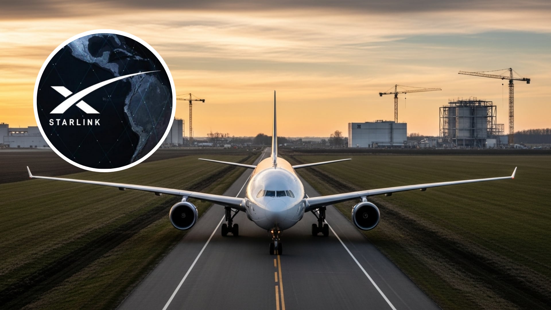 El funcionamiento del servicio se basa en la instalación de terminales Starlink en cada una de las aeronaves de la flota.
(Composición Infobae: Imagen Ilustrativa / Starlink)