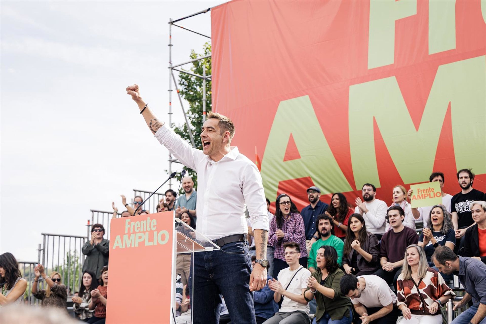 Delgado apunta a negociaciones "en marcha" con el PSOE para "maximizar" y "optimizar" los "resultados electorales"