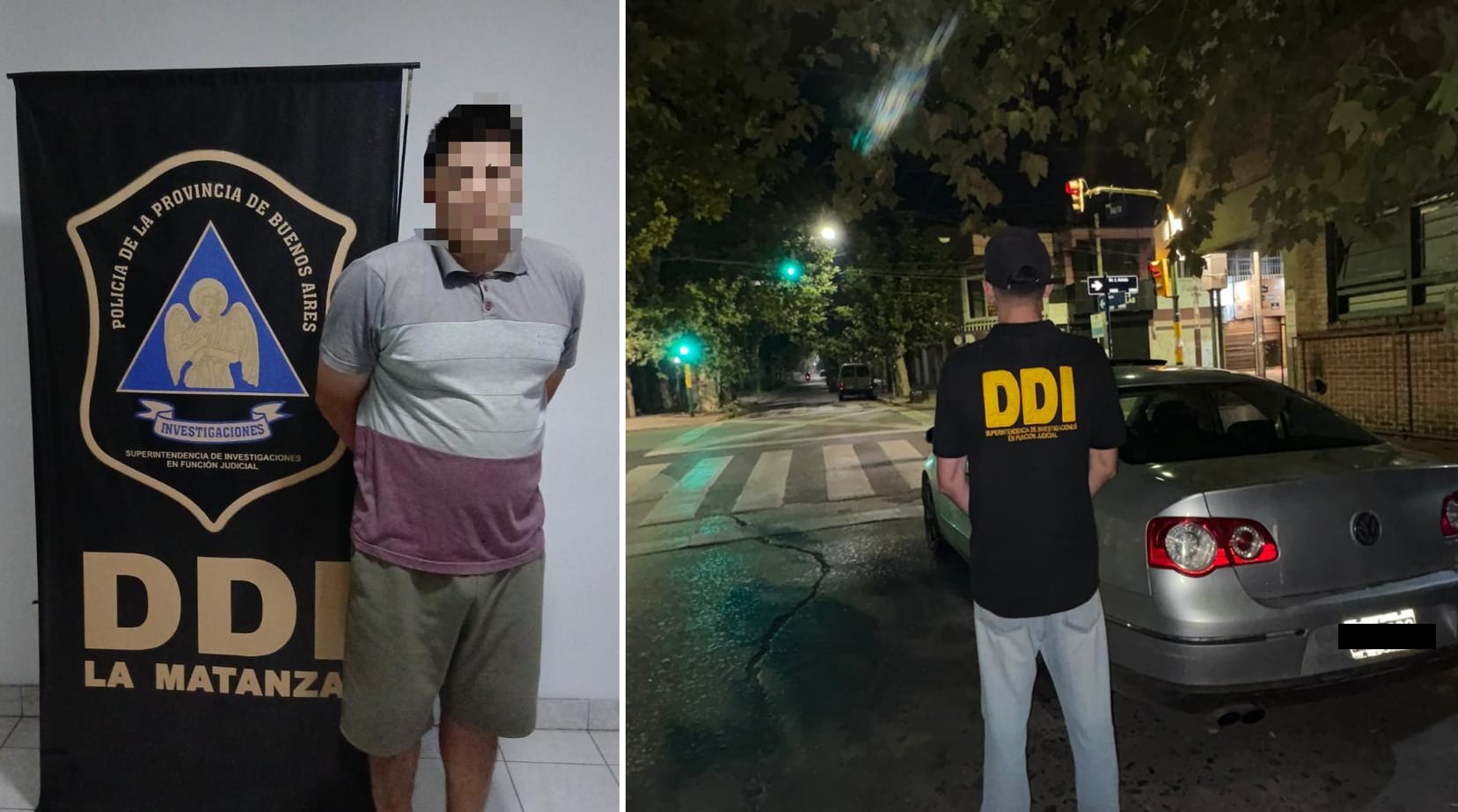 El sospechoso detenido