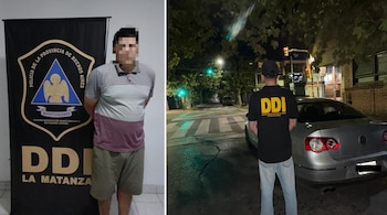 El sospechoso detenido