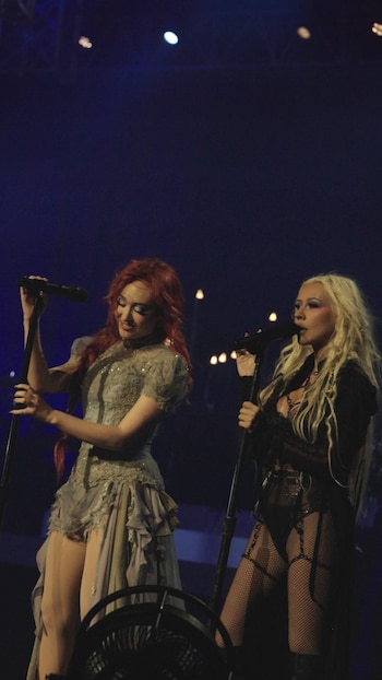 Christina Aguilera y Chappell Roan