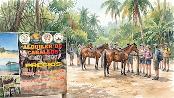 Denunciaron muerte de un caballo por agotamiento extremo en el parque nacional Tayrona: agonizó varias horas