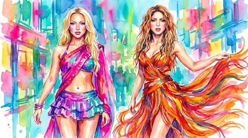 El video de la colaboración de Zara con Shakira ya fue grabado y será lanzado pronto - crédito VisualesIA / Infobae