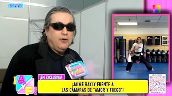 “Muchas cosas me las invento”: Jaime Bayly aclara polémica historia sobre Silvia Núñez. Captura: Amor y Fuego.