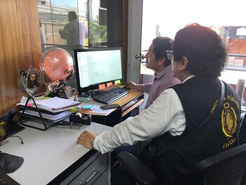 Imágenes del allanamiento de La