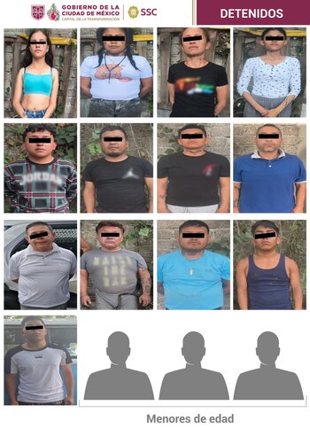 Detenidos por intento de despojo en CDMX