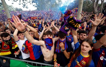 Aficionados del Barcelona (REUTERS /