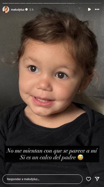 Luego de mostrar su cara