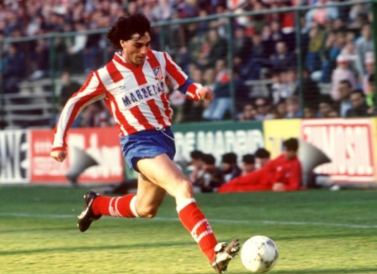 El exjugador del Atlético de Madrid Paulo Futre