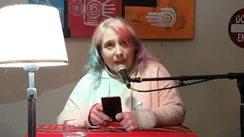 La poeta Marina Cavalletti.