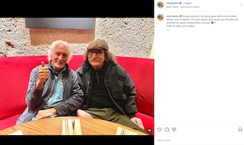 El saludo de Nito Mestre