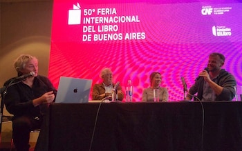 Mesa “Voces desde Ucrania” en la Feria del Libro