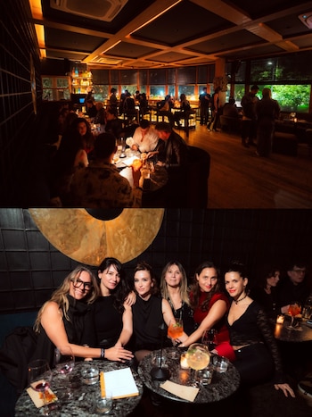 Brenda Gandini celebra su cumpleaños con amigos y karaoke