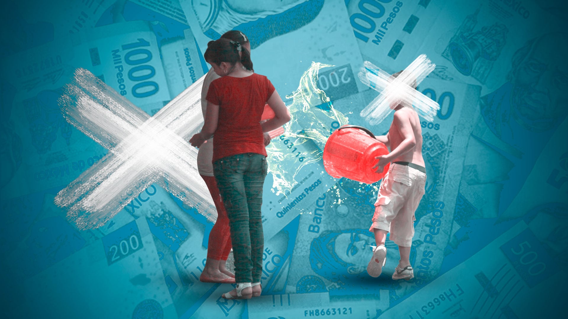 Multas de más de 4 mil pesos en Huixquilucan, Edomex, por desperdiciar agua en Semana Santa