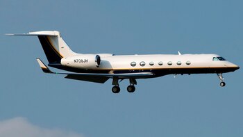 El avión Gulfstream G550 matrícula