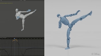 Disney - robots - humanos - IA - tecnología - 11 de mayo