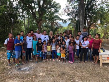 Venezolanos desplazados en Brasil