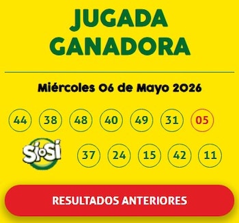 Resultados oficiales de La Tinka hoy 6 de mayo: números sorteados y cuánto se acumula. Captura: Web La Tinka.