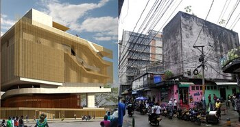 A la izquierda el proyecto