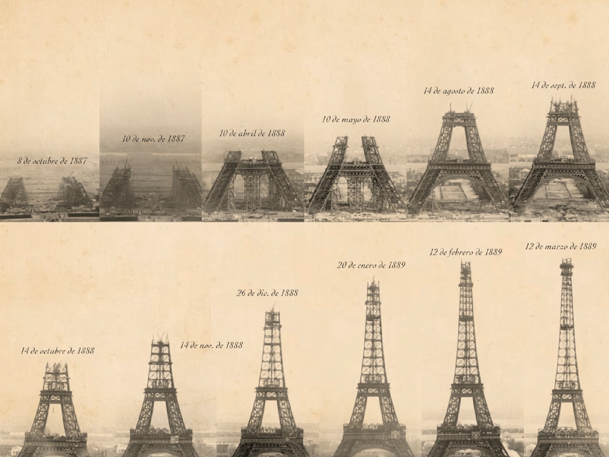 El símbolo de París cumple 132 años: así fue la construcción de la Torre Eiffel - Infobae