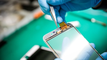 Los celulares fueron eliminados del