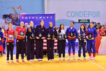 Valentina Valera y Fernanda Pinto fueron incluidas en el equipo ideal del torneo en Tegucigalpa.