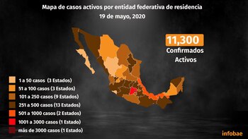 Los estados más afectados siguen