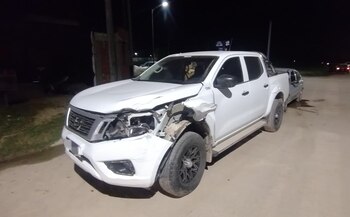 La camioneta conducida por la