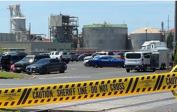 La investigación federal advirtió que el tanque de Nippon Dynawave Packaging Company presentaba un desgaste severo y no debía seguir operando (AP)