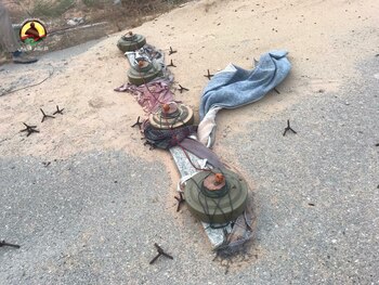 Minas antipersonales en Libia